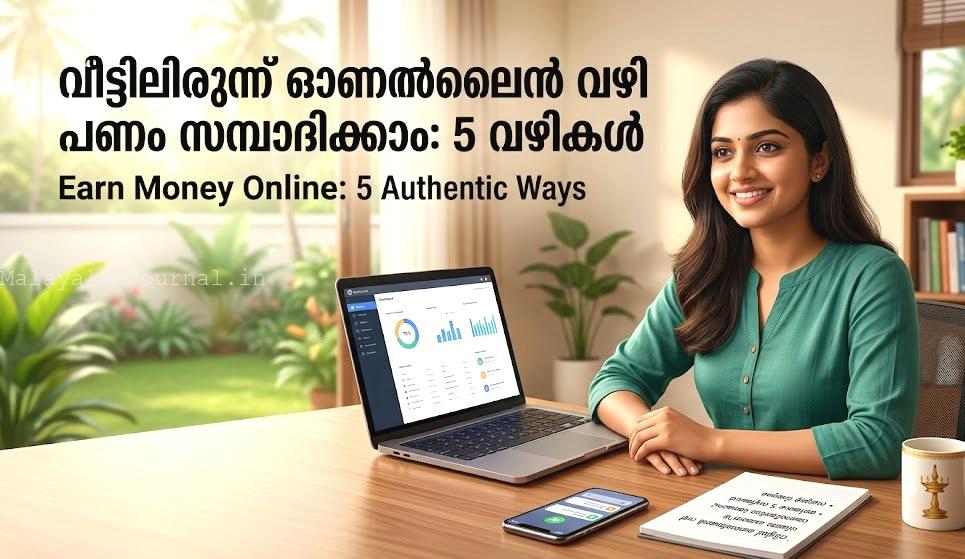 Earn Money Online: 5 Authentic Ways