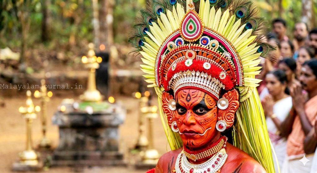 Theyyam performer Kerala 2026 ritual dance.