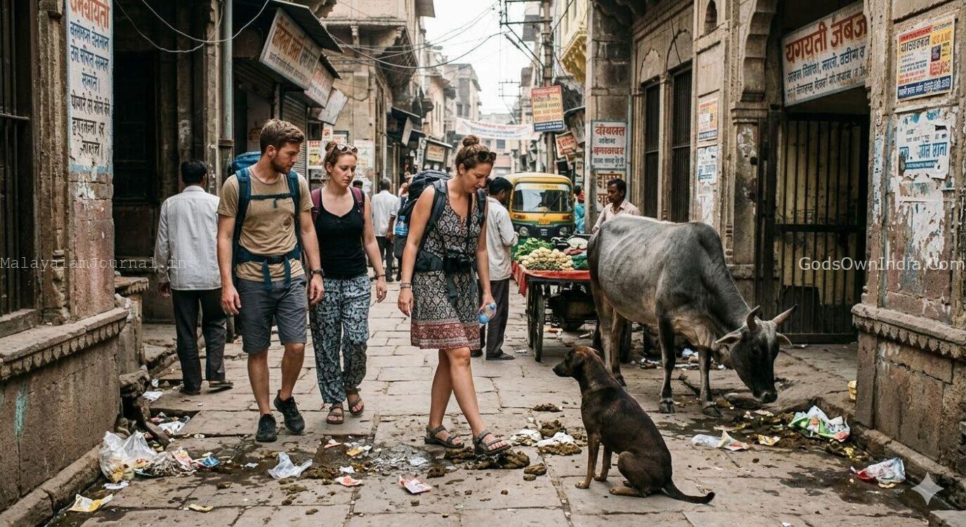 Stray animals in India