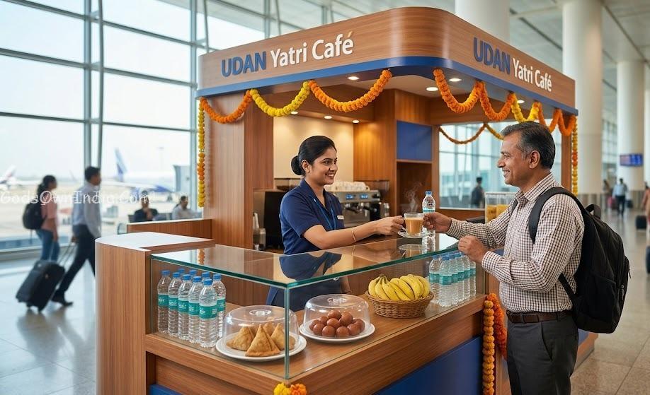 Budget Airport Food India: Udan Yatri Cafe