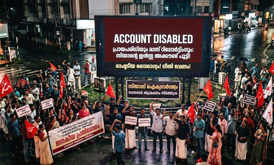 സൈബർ ആക്രമണവും അക്കൗണ്ട് പൂട്ടിപ്പോകലും